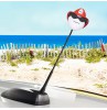 Coolballs Cool Firefighter Car Antenna Topper / Auto Dashboard Buddy 